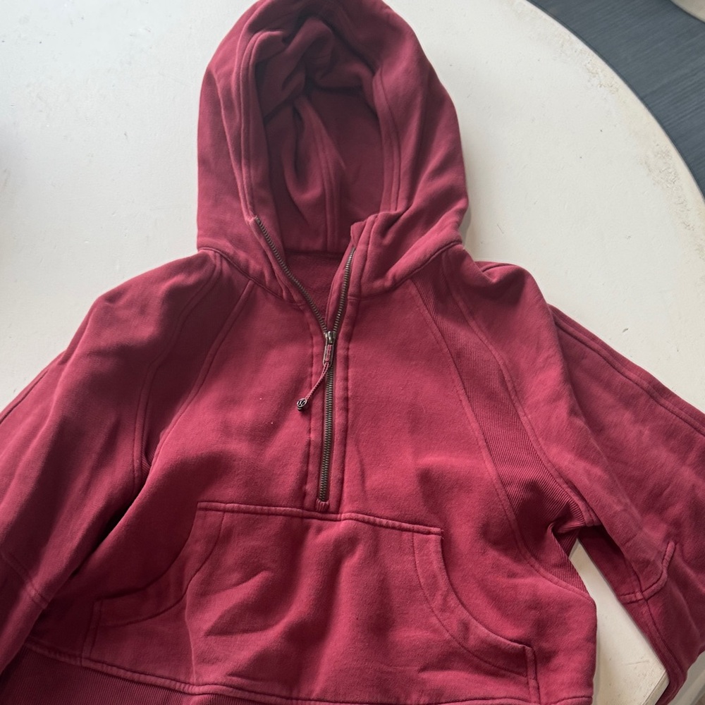 lululemon athletica Burgundy Hoodie